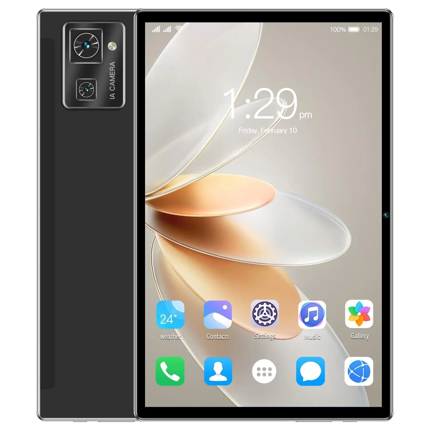 10.1 3g Tablet with 2gb Ram 32gb Storage Android 7.0 Quad-core Dual Sim Wifi Bluetooth Gps - Black