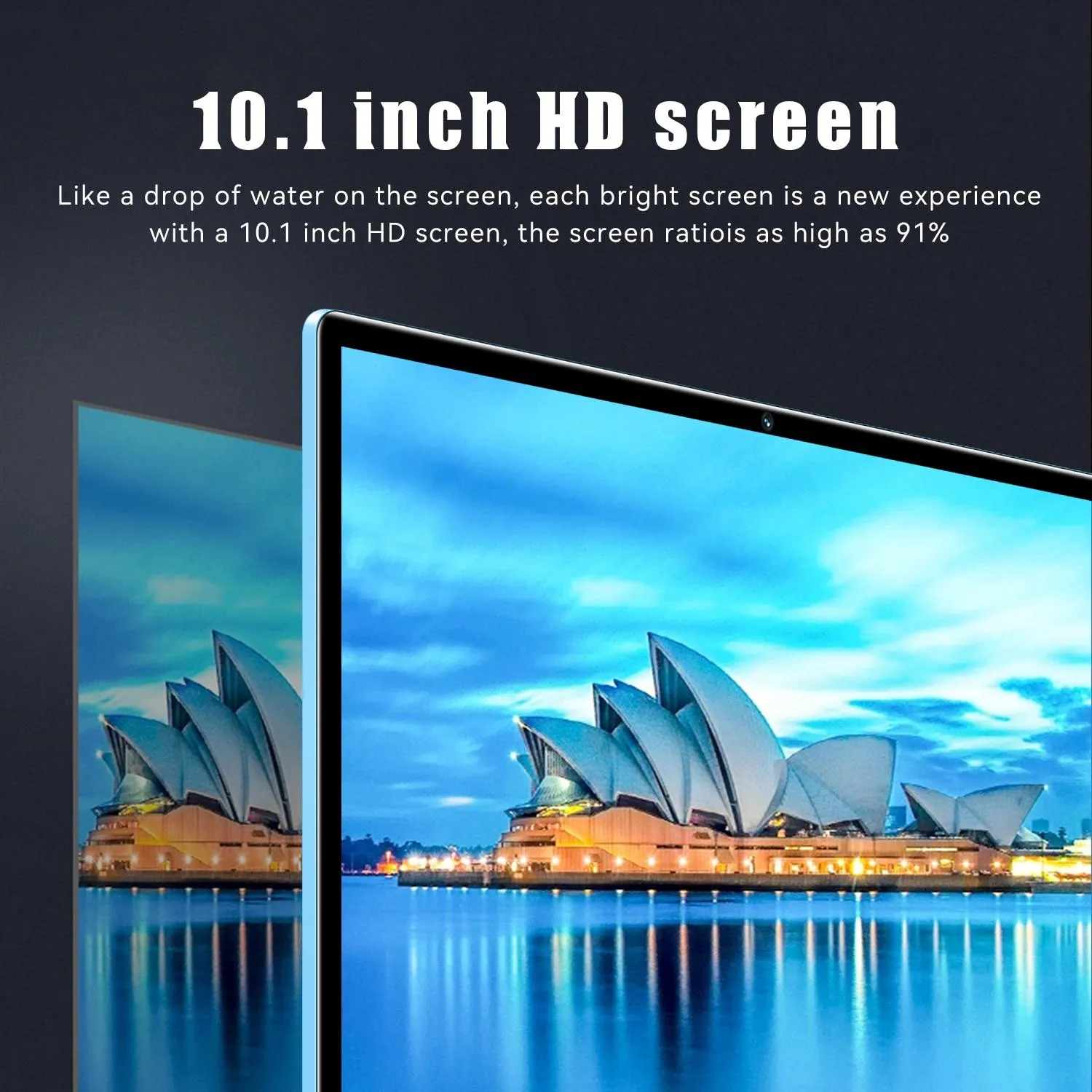 10.1 3g Tablet with 2gb Ram 32gb Storage Android 7.0 Quad-core Dual Sim Wifi Bluetooth Gps - Black