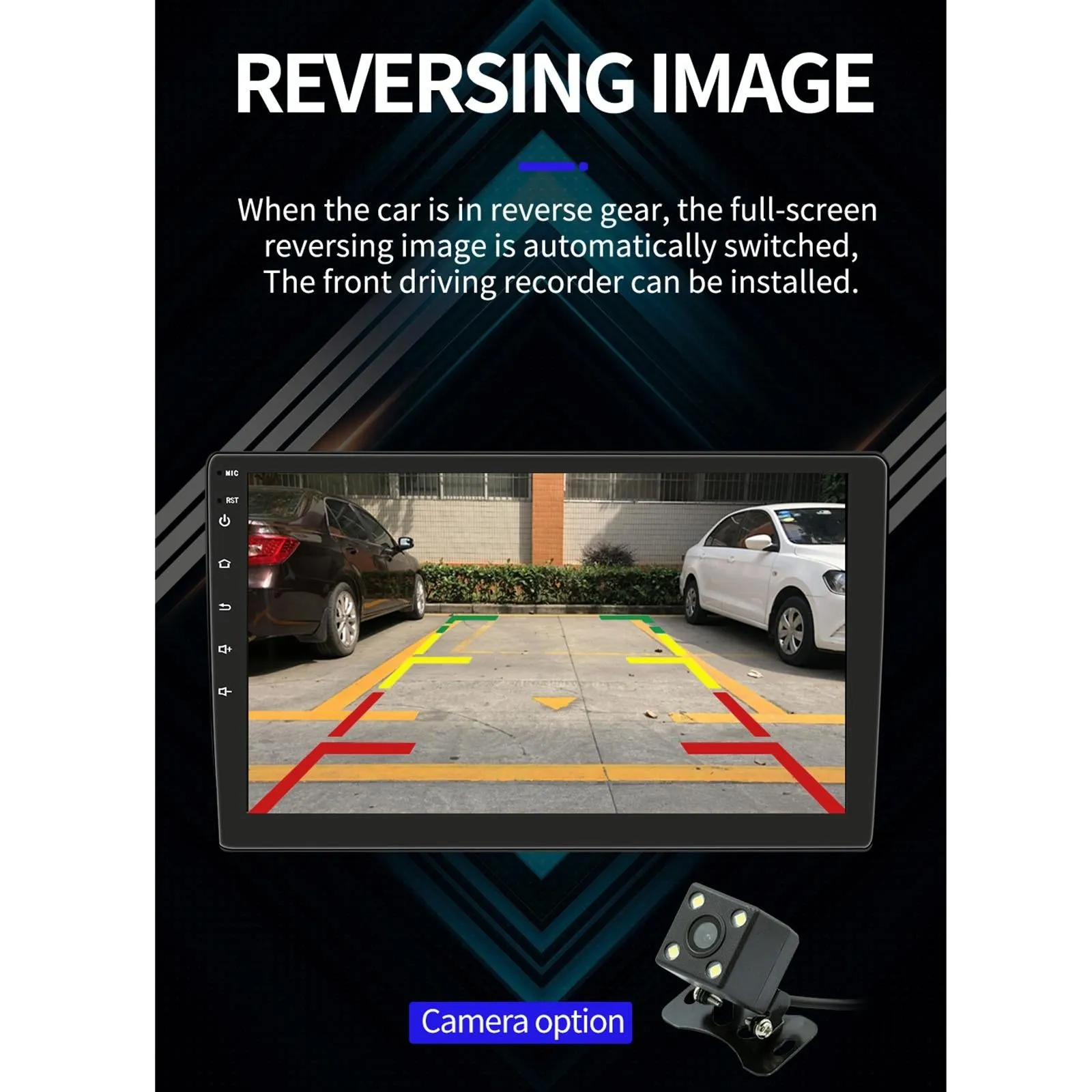 10.1 Inch Car Android Player Gps Navigation Bluetooth Touch Radio Mirror Link Fm Wifi Steering Wheel Control Standard Version   Carplay