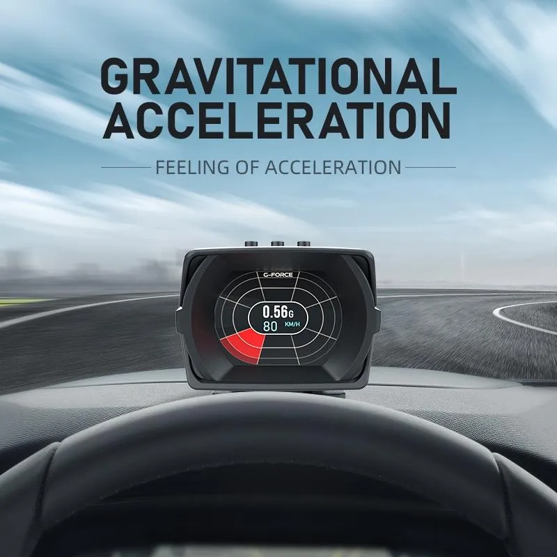 2.8 Inch Obdii   Mems   Gps Head Up Display System For Cars