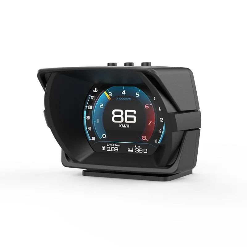 2.8 Inch Obdii   Mems   Gps Head Up Display System For Cars