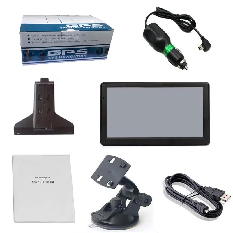 7 Inch Car Gps Navigator - 8G   256M Capacitive Screen - High Configuration - Africa Map