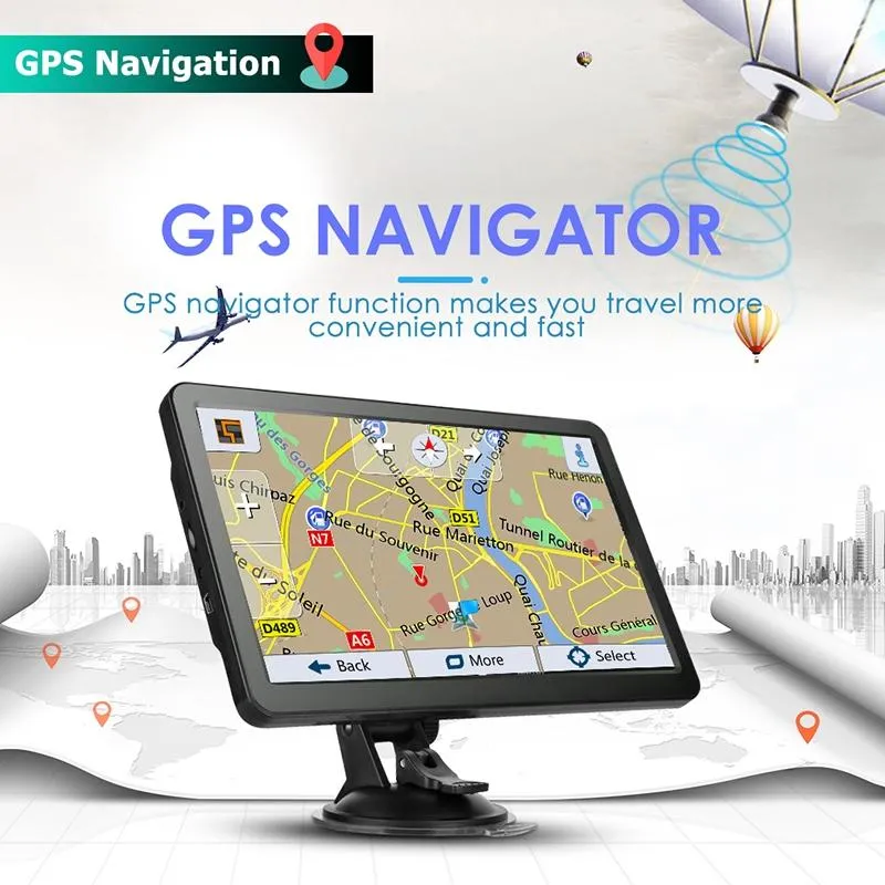 7 Inch Car Gps Navigator - 8G   256M Capacitive Screen - High Configuration - Africa Map