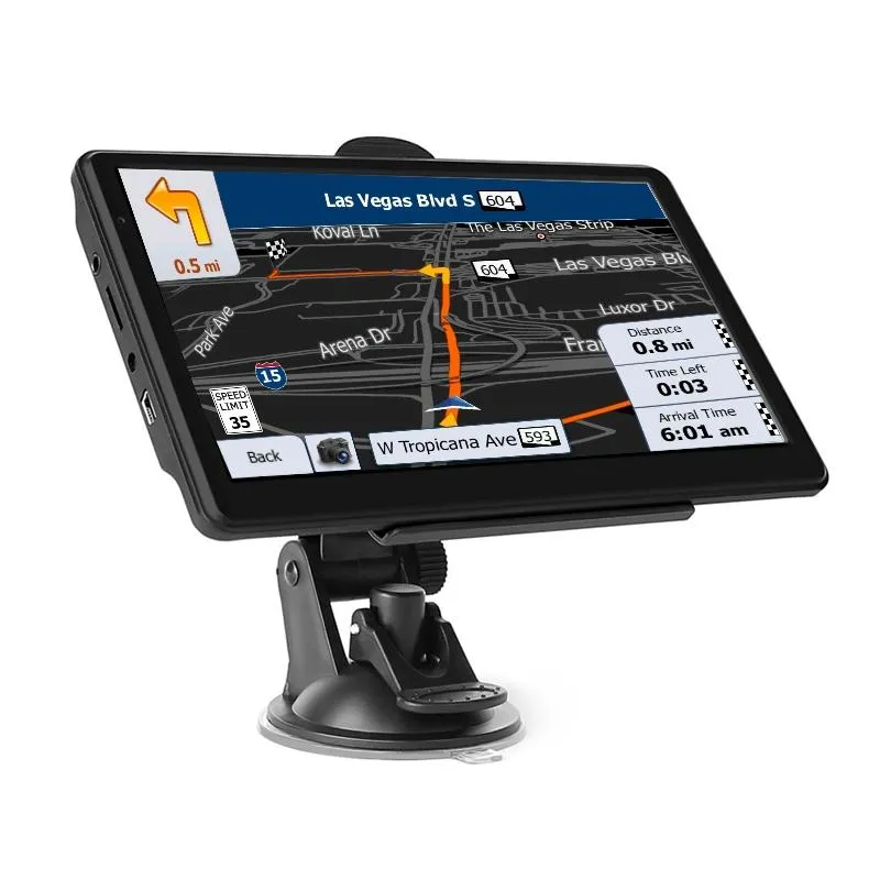 7 Inch Car Gps Navigator - 8G   256M Capacitive Screen - High Configuration - Africa Map