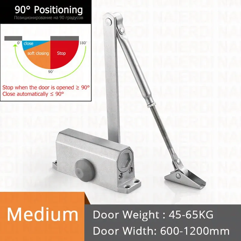 Adjustable Hydraulic Door Closer Soft Close