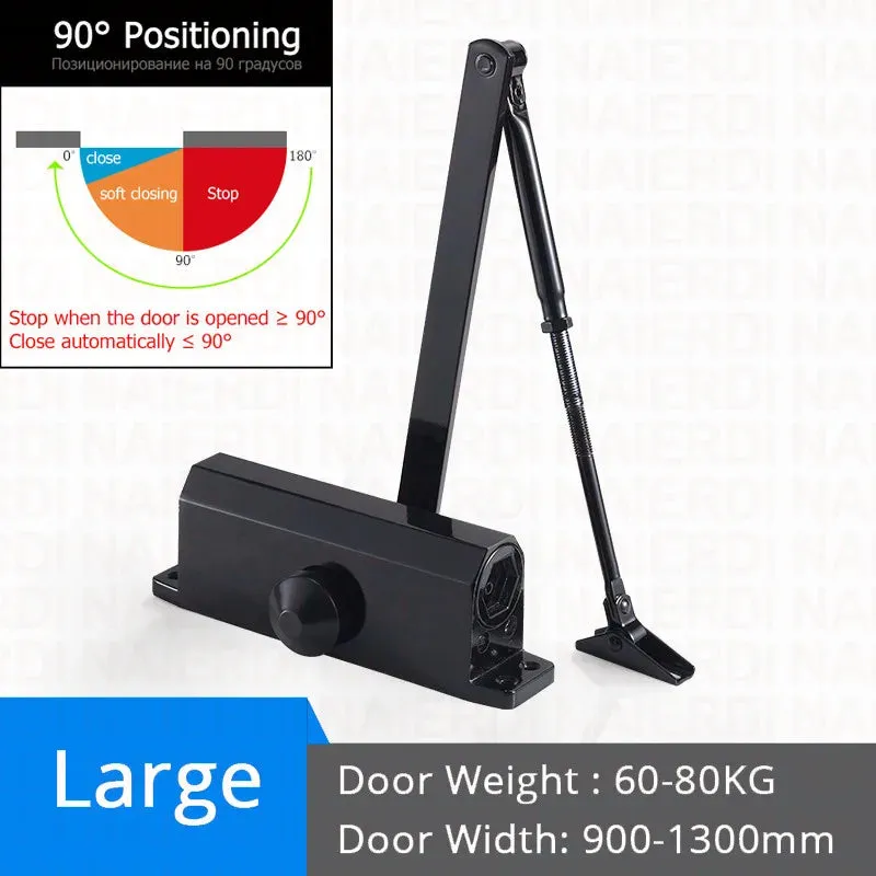 Adjustable Hydraulic Door Closer Soft Close