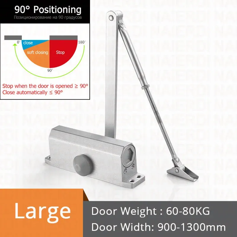 Adjustable Hydraulic Door Closer Soft Close