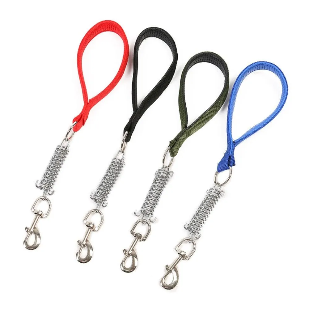 Buffer Leash with Spring & p Shape Hook