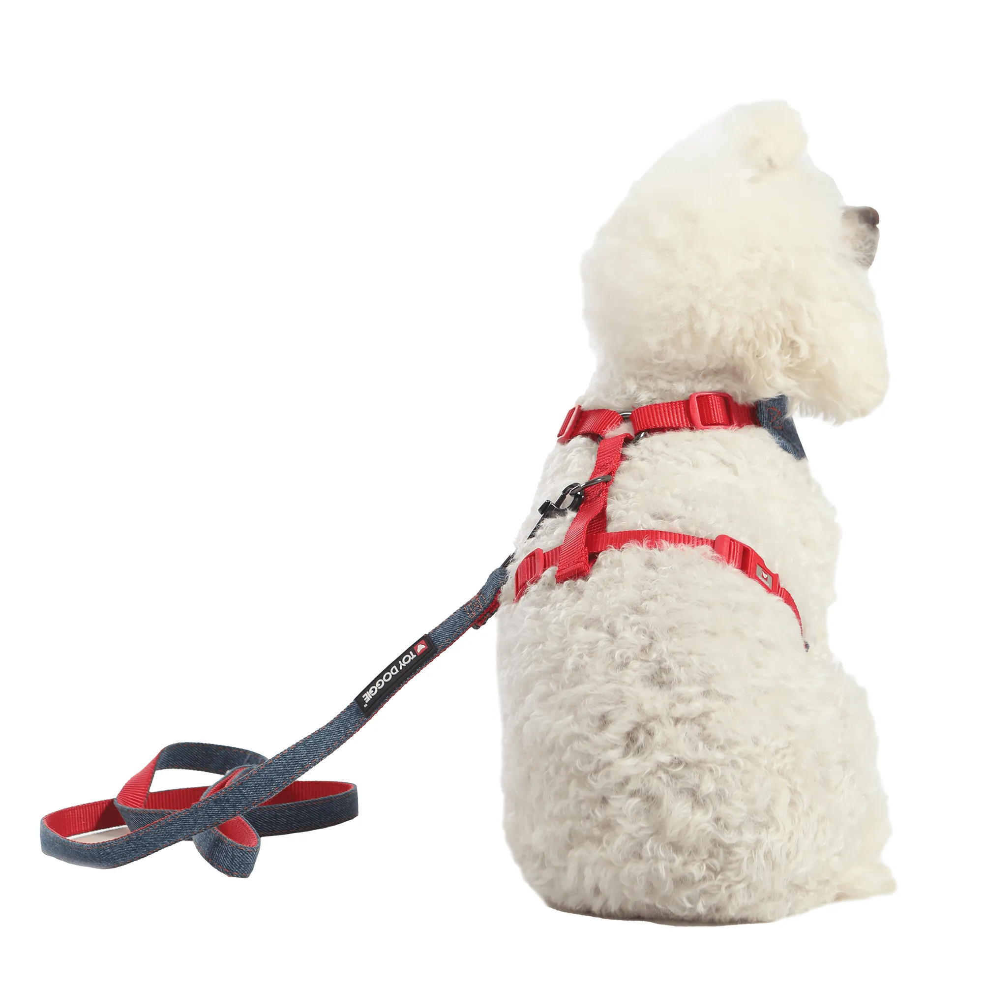 Denim Dog Leash 4ft. long