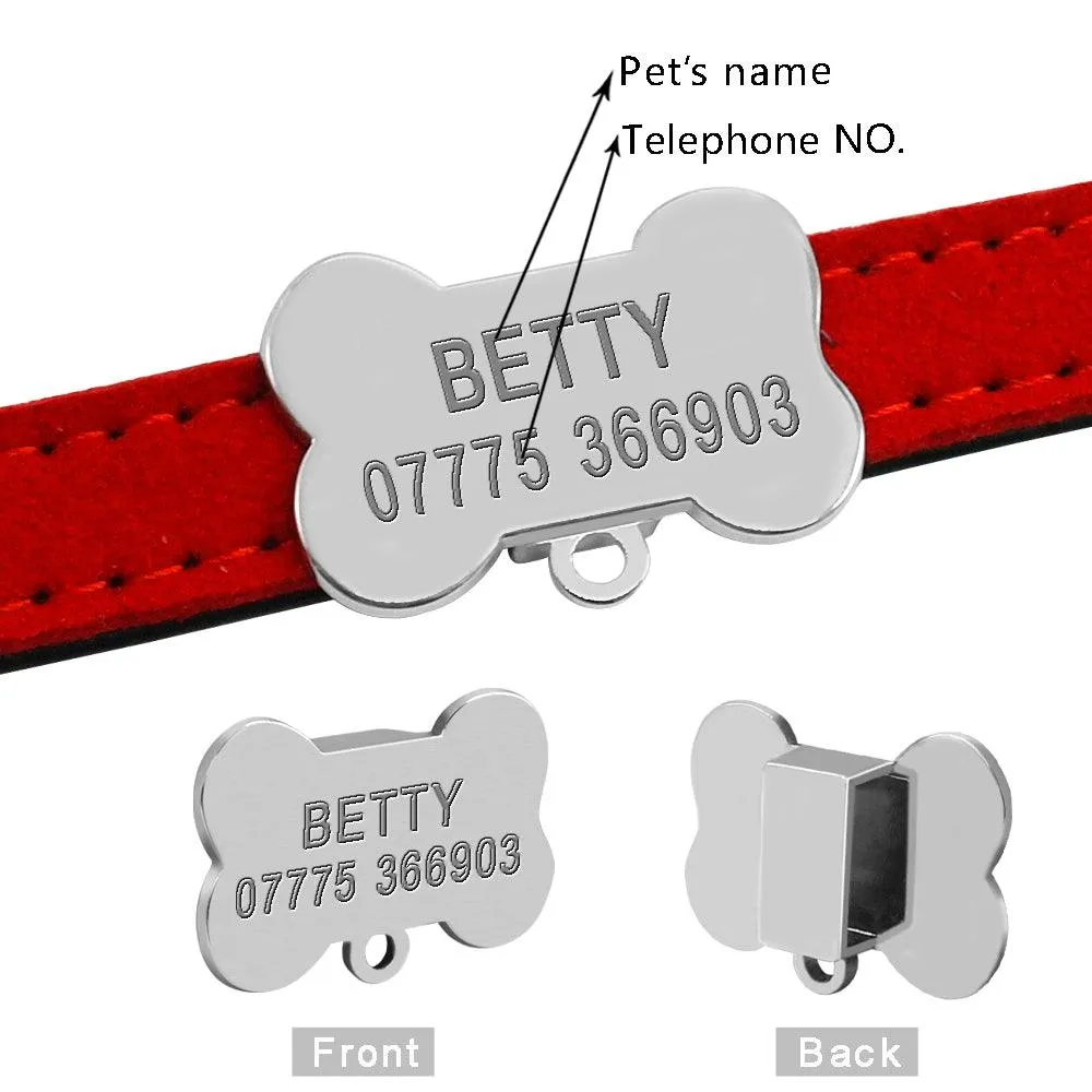 Dog's Engraved Personalized Collars