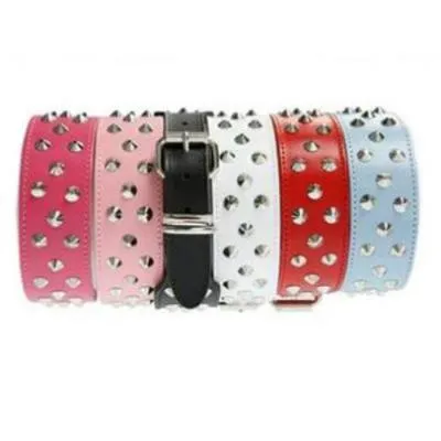 DOGUE Stud Muffin Leather Dog Collar