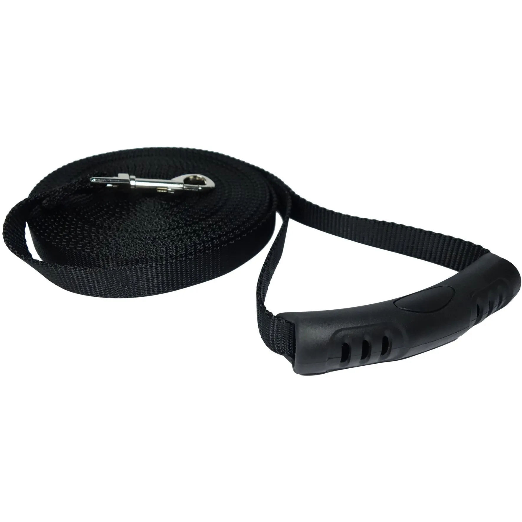 Free Range 3/4" - 30 Foot Dog Leash - Nylon Training Lead for Large Dogs