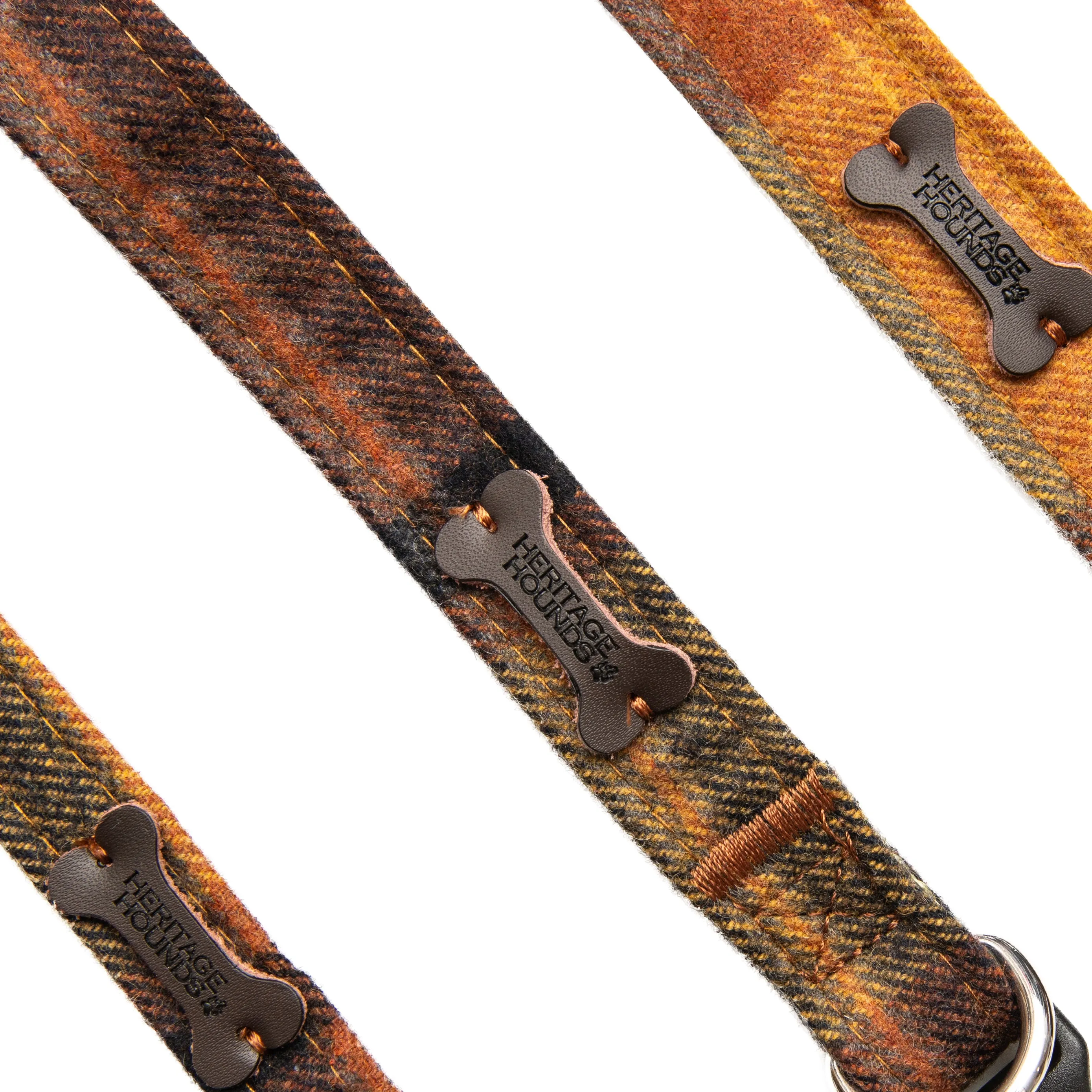 Heritage Hounds Tartan Dog Lead and Collar Set