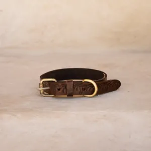 Island Pet Collar - Vintage Brown