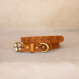 Island Pet Collar - Vintage Tan