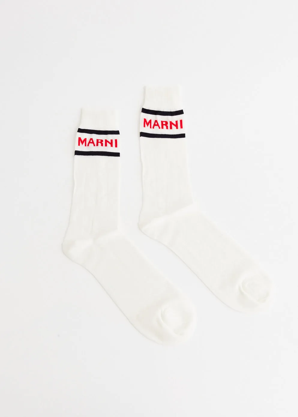 Logo Stripe Socks