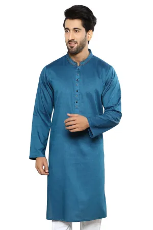 Men's Kurta in C-Green SKU: EA3029-C-GREEN