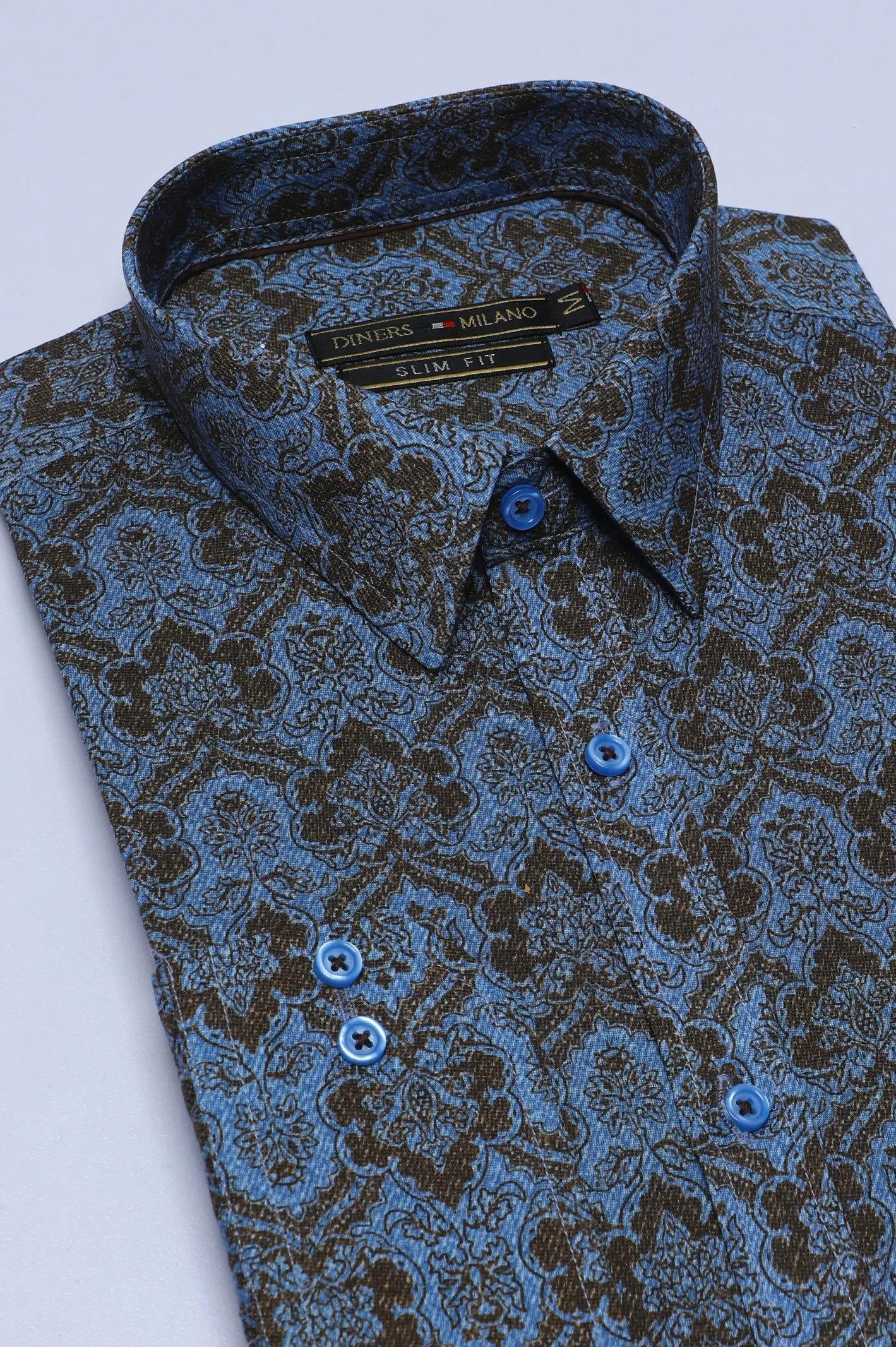 Multicolor Printed Casual Milano Shirt