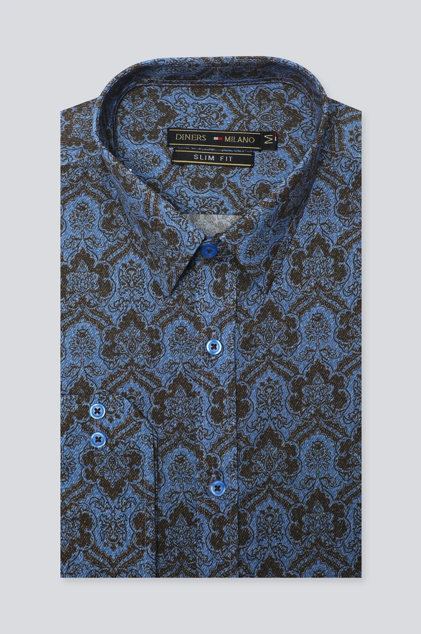 Multicolor Printed Casual Milano Shirt