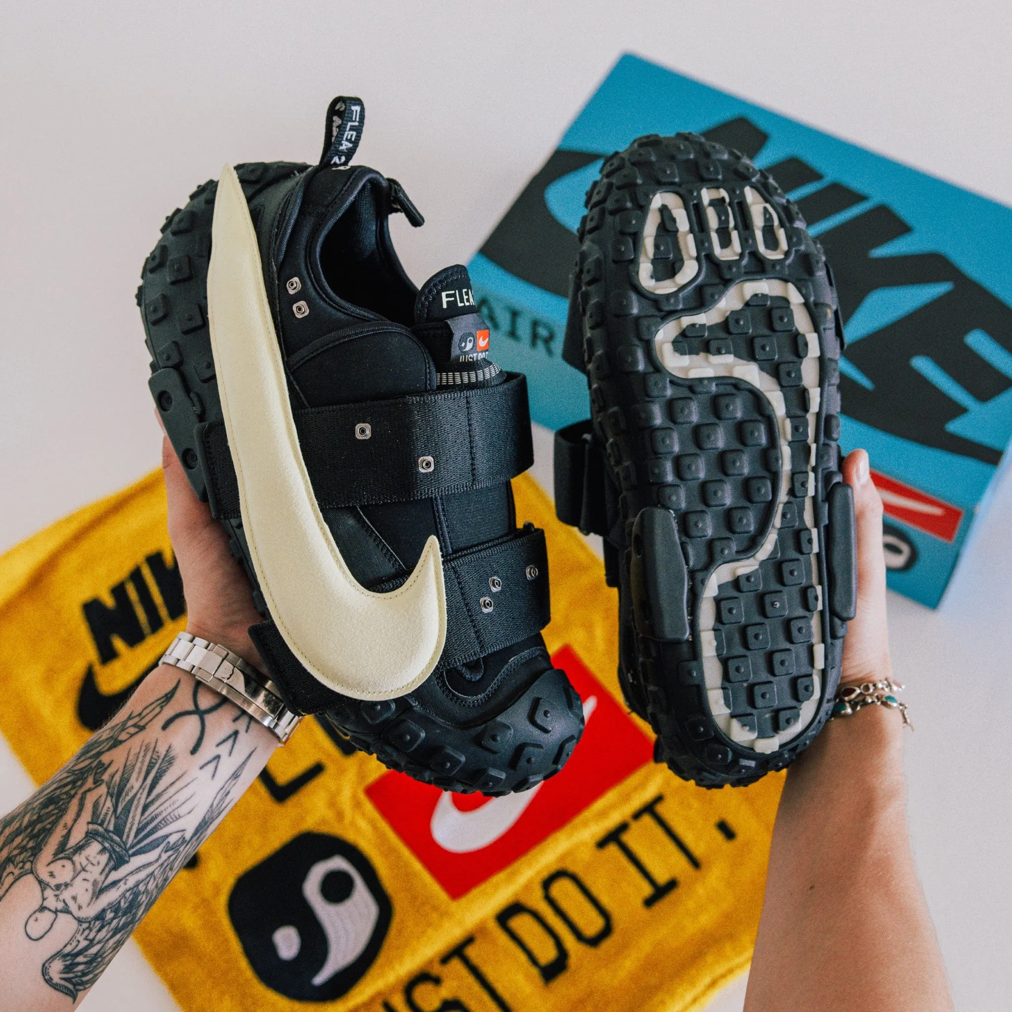 Nike CPFM Air Flea 2 Cactus Plant Flea Market Black Alabaster