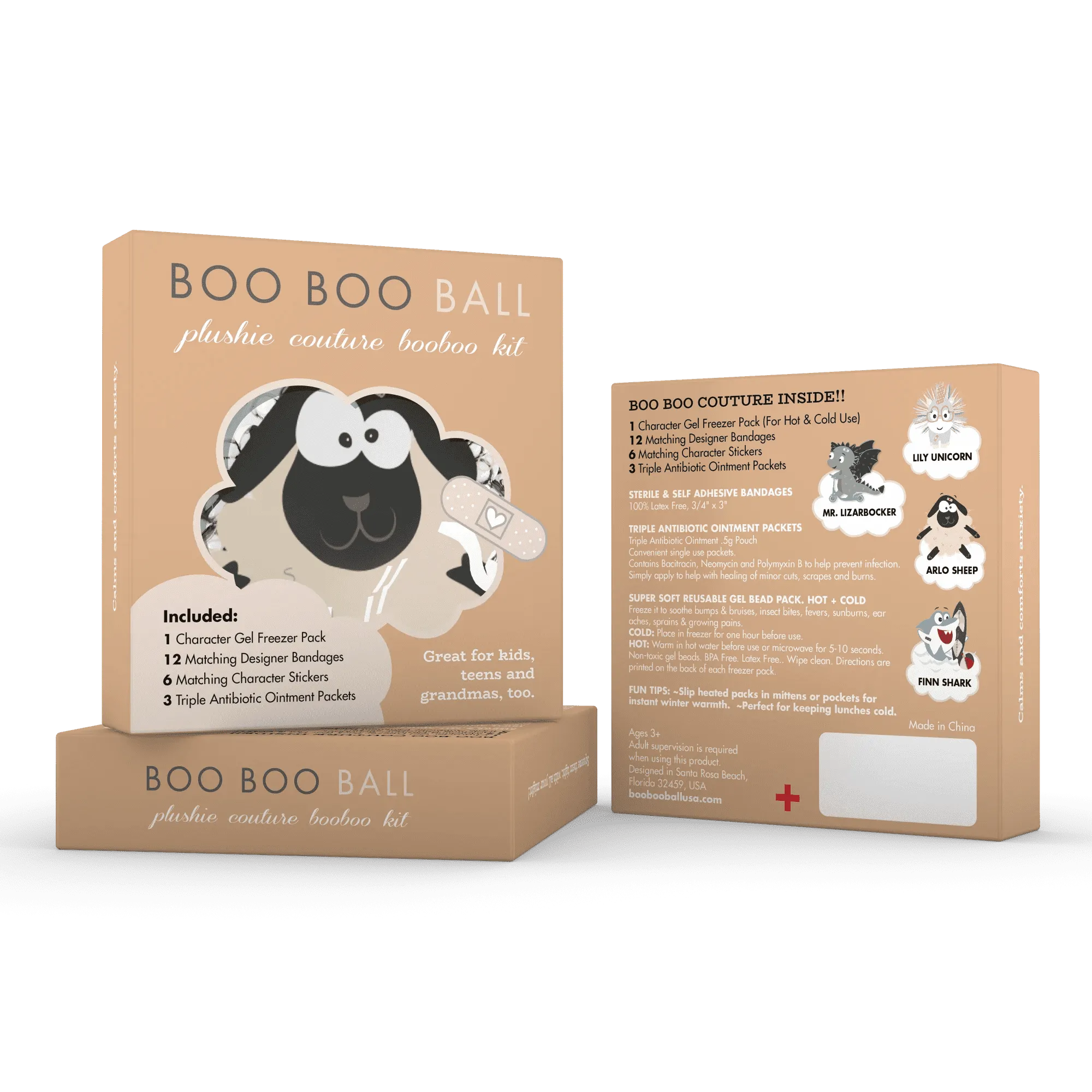 Refill Kit / Mini Boo Boo Kit - ARLO SHEEP