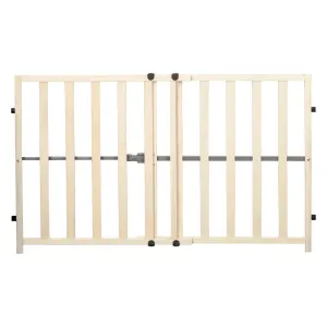 Regalo Wooden Expandable Safety Gate - 26 to 42 Inches Wide - 24 inches High