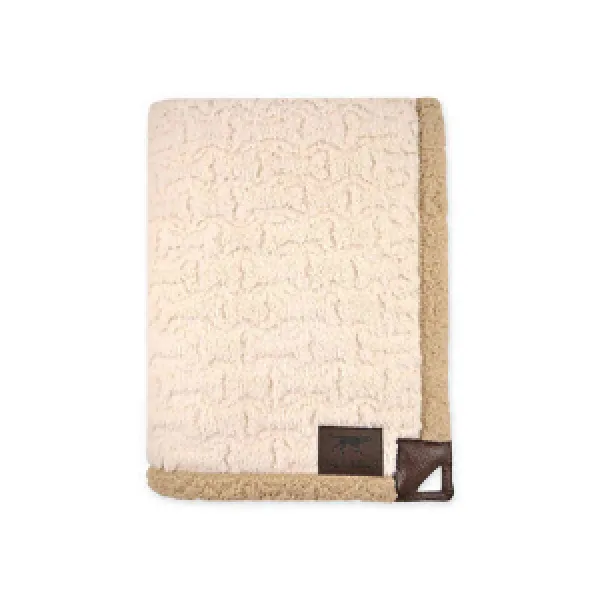 Tall Tails Sherpa Blanket Cream