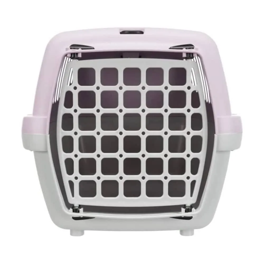 Trixie Capri 1 Transport Box for Dogs and Cats (Light Grey/Liliac)