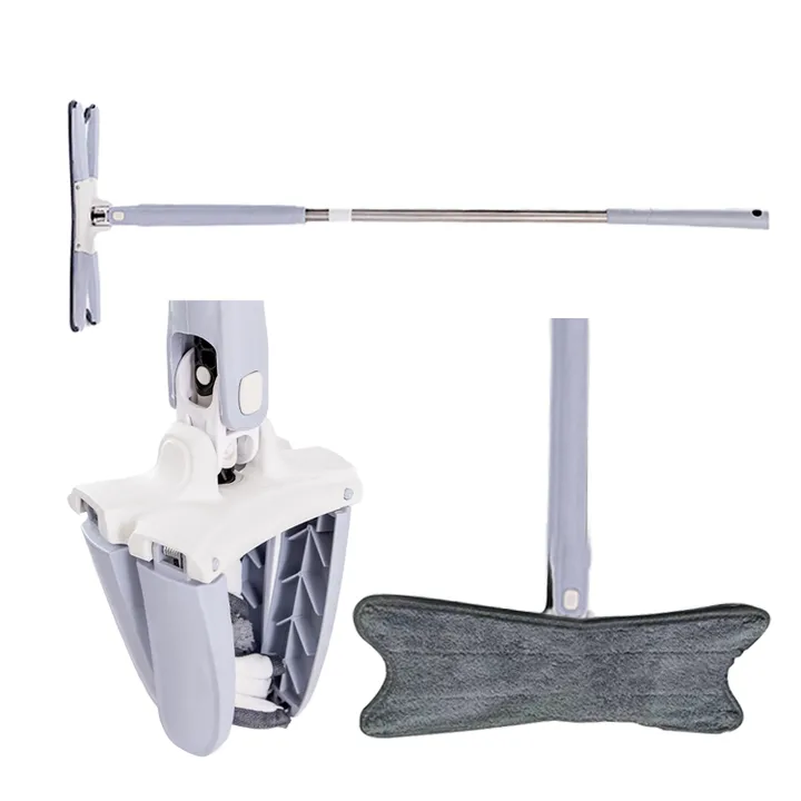 Wholesale Large Flat Retractable Mop-ممسحة كبيرة مسطحة